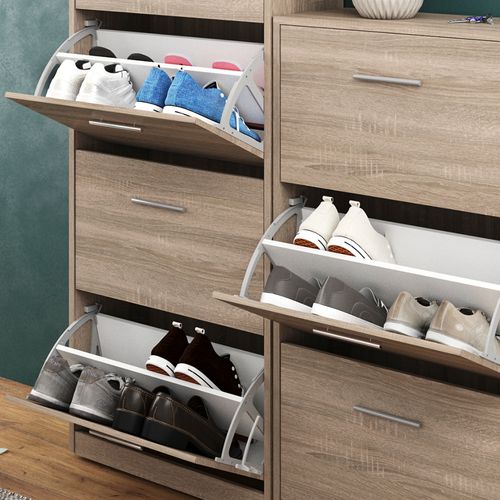 Meuble à Chaussure Gizmo 20821 Sonoma 59x169.5cm