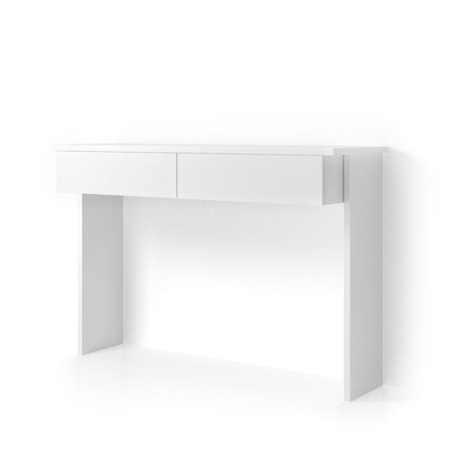 Coiffeuse Azur 20975 Blanc 120cm Sans Miroir