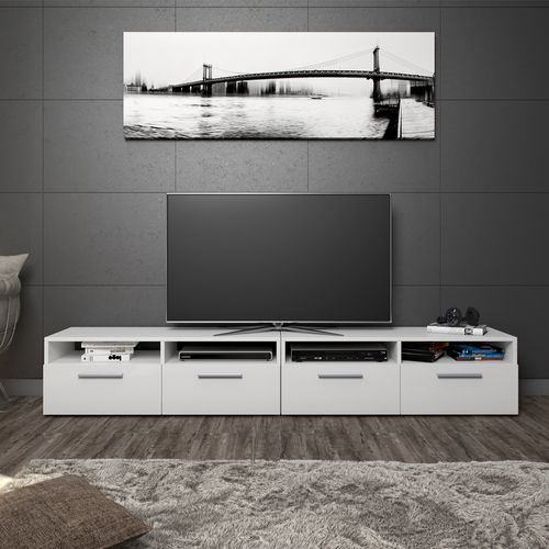 Meuble TV Diego 22852 Blanc 190x38cm