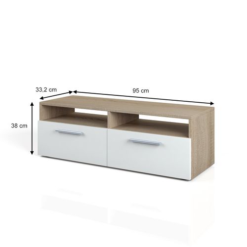 Meuble TV Diego 22850 Sonoma 190x38cm