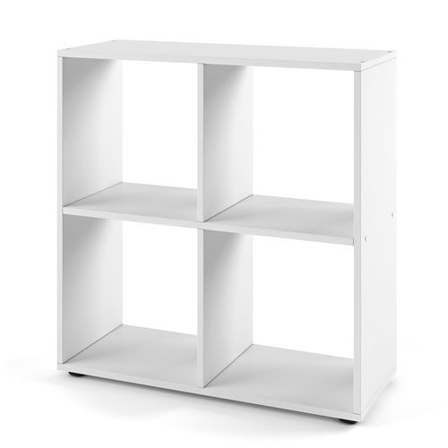Meuble De Rangement Cube Tetra 23112 Blanc 72.6x72cm