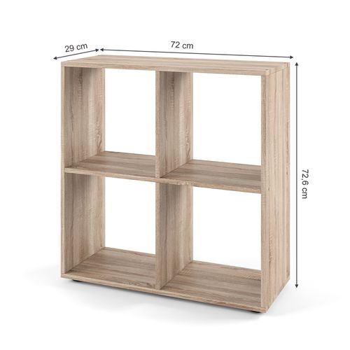 Meuble De Rangement Cube Tetra 23113 Sonoma 72.6x72cm