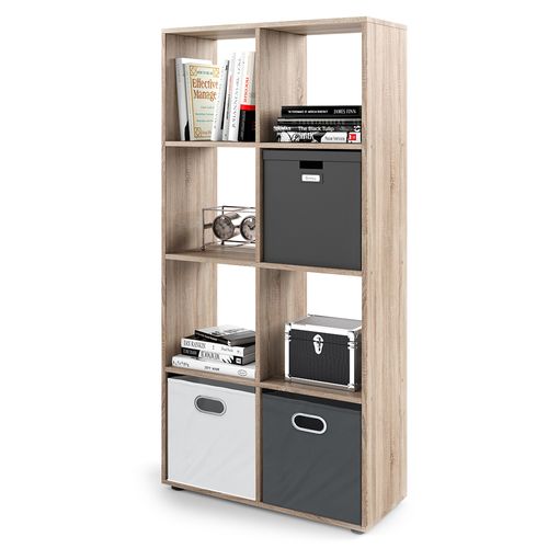 Meuble De Rangement Cube Scutum 23115 Sonoma 143x72cm