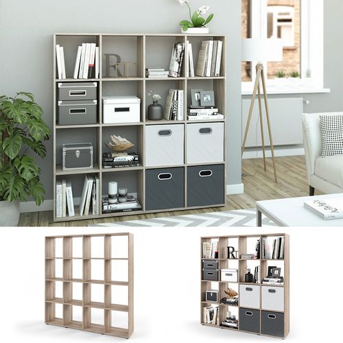 Meuble De Rangement Cube Karree 23117 Sonoma 138.5x142.5cm