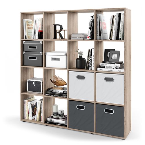 Meuble De Rangement Cube Karree 23117 Sonoma 138.5x142.5cm