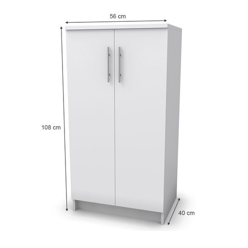 Armoire à Chaussures Dalia 24044 Blanc 56x108cm