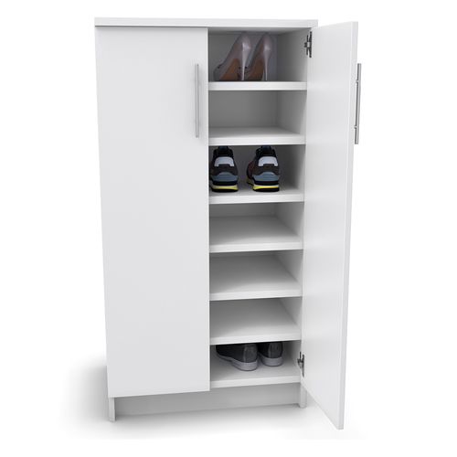 Armoire à Chaussures Dalia 24044 Blanc 56x108cm