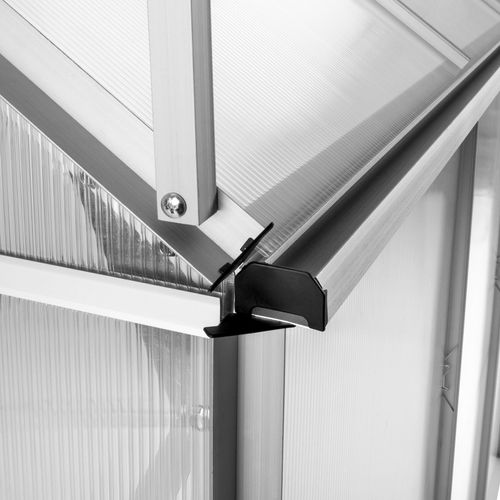 Serre De Jardin En Aluminium Résistant Aux Uv 5,85 M³