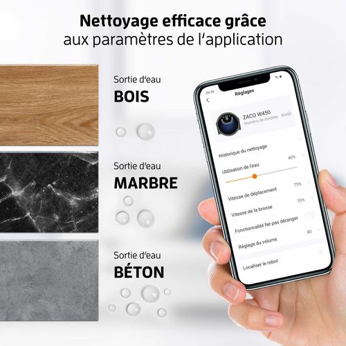 Aspirateur robot W450