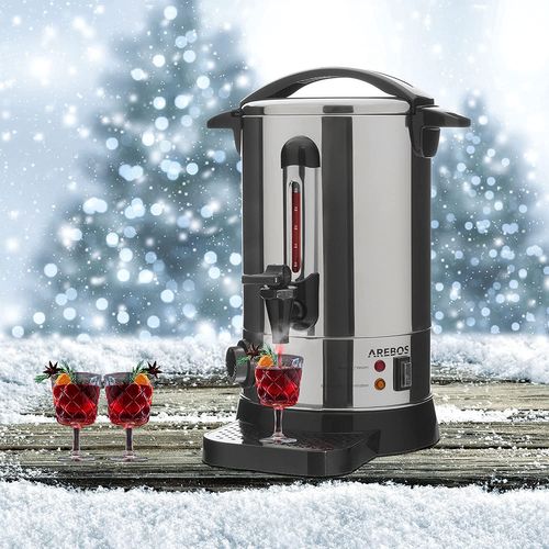 Distributeur De Boisson Chaudes 950w Chaudière À Eau 6,8l  Réglage De La Température 30-110°c