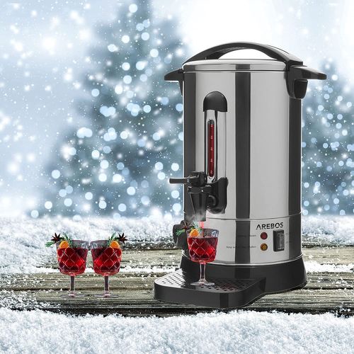 Distributeur De Boisson Chaudes 950w  Chaudière À Eau 8,8l  Réglage De La Température 30-110°c