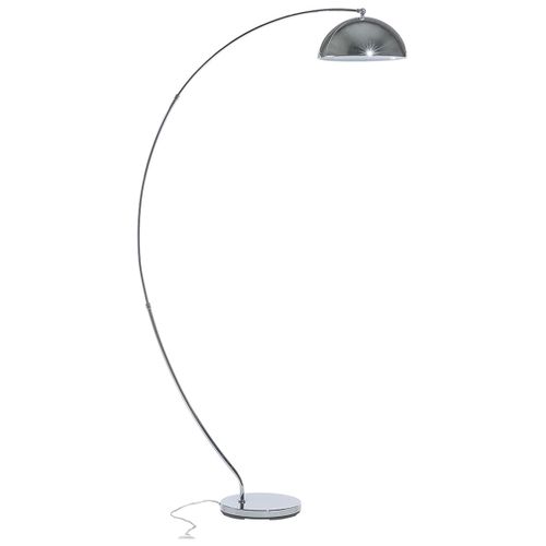 Lampadaire Kama Métal Argenté