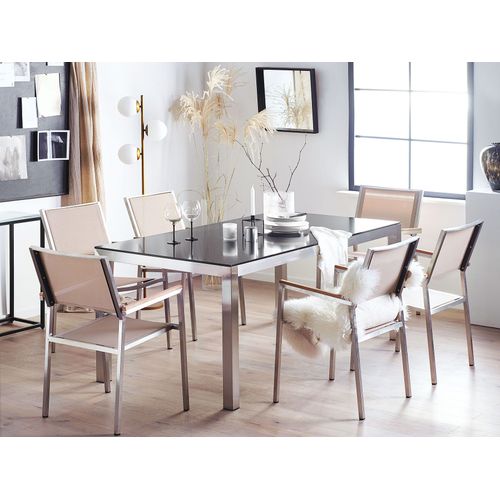 Set De Salle à Manger Pierre Beige Grosseto