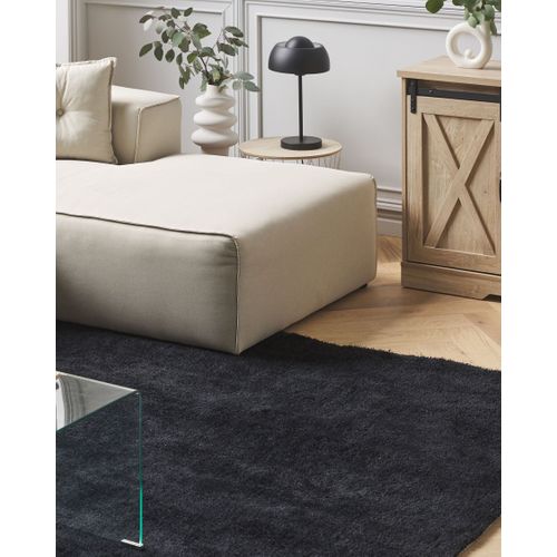 Tapis Noir 140x200 Cm Demre
