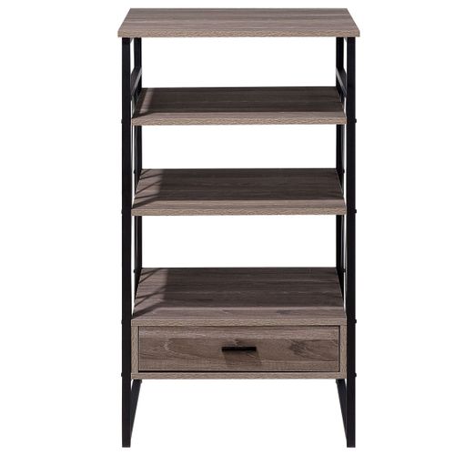 Bibliothèque 3 Étagères Taupe Keene