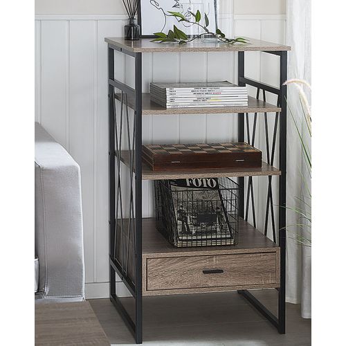 Bibliothèque 3 Étagères Taupe Keene