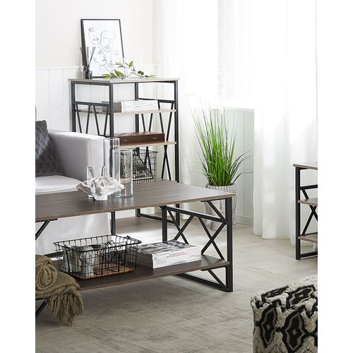 Bibliothèque 3 Étagères Taupe Keene