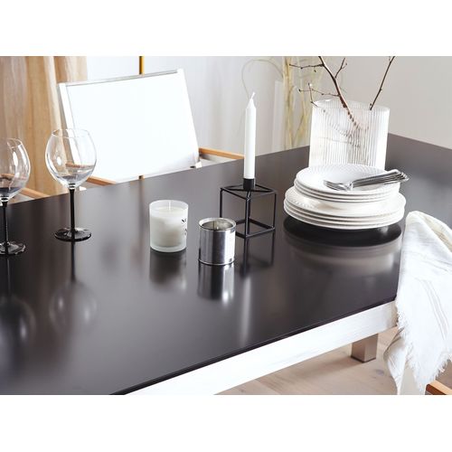 Set De Salle à Manger Verre Blanc Grosseto