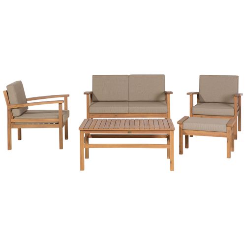 Set De Jardin Acacia Bois Clair Manila