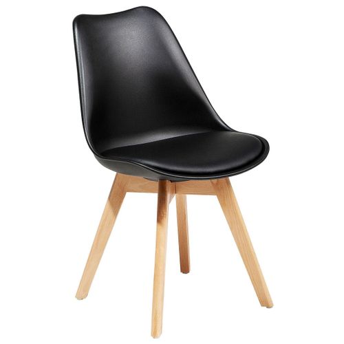 Chaise De Salle à Manger Set De 2 Noir Dakota