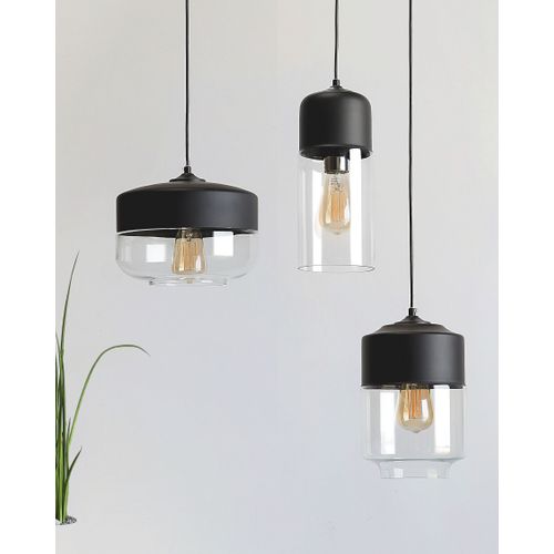 Lampe Suspension Murray Verre Noir