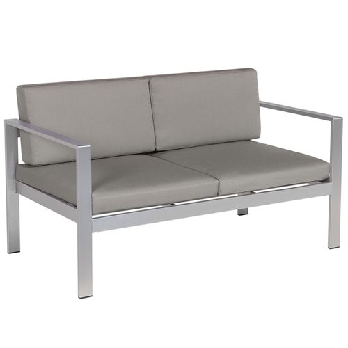 Set De Jardin Aluminium Gris Foncé Salerno