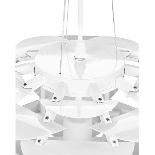 Lampe Suspension Moselle Métal Blanc