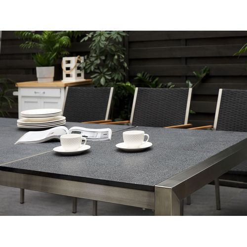 Set De Salle à Manger Pierre Noir Grosseto