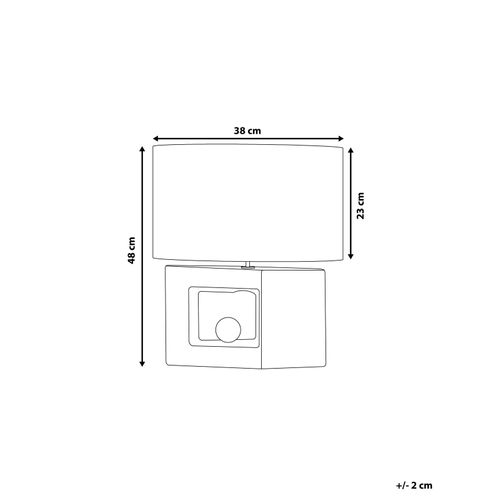 Lampe à Poser Gris Duero