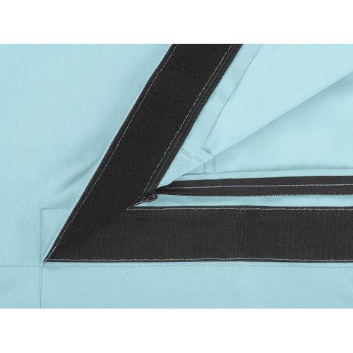 Pouf Extra Géant Bleu Clair Fuzzy