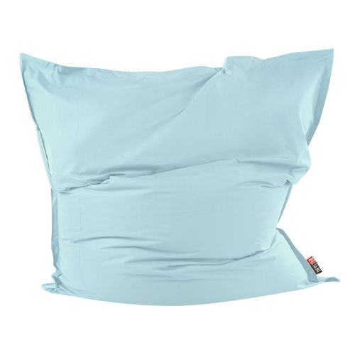 Pouf Extra Géant Bleu Clair Fuzzy