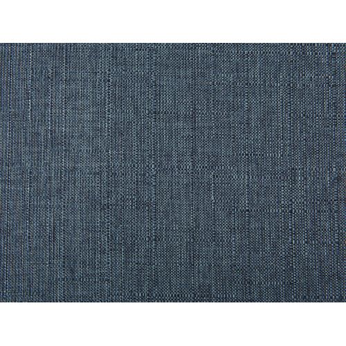 Canapé Convertible 2 Places En Tissu Bleu Gris York