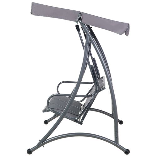 Balançoire Tissu Maillé Gris Bogart