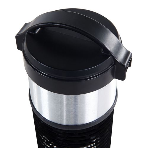 Chauffage De Terrasse Infrarouge Autoportant Vezuvio 800 W Noir