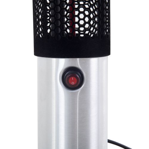 Chauffage De Terrasse Infrarouge Autoportant Vezuvio 1500 W Noir