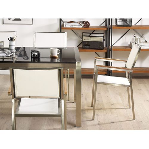 Set De Salle à Manger Pierre Blanc Grosseto