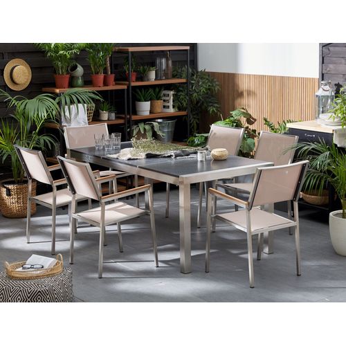 Set De Salle à Manger Pierre Beige Grosseto