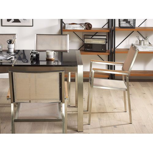 Set De Salle à Manger Pierre Beige Grosseto