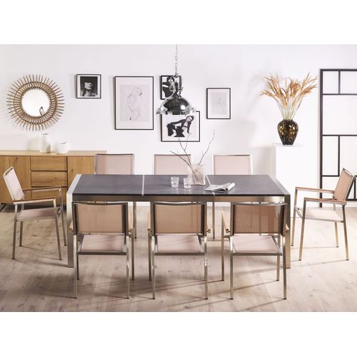 Set De Salle à Manger Pierre Beige Grosseto