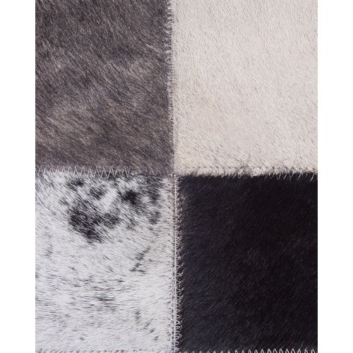 Tapis Marron Et Beige En Peau De Vache 160 X 230 Cm Rize