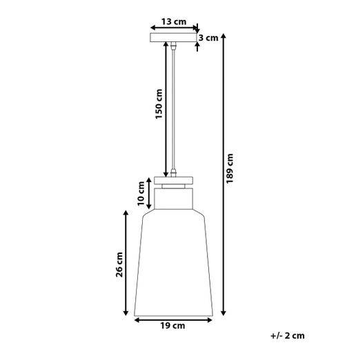 Lampe Suspension Neva Métal Blanc
