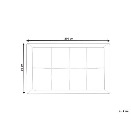 Surmatelas 90 X 200 Cm Yangra
