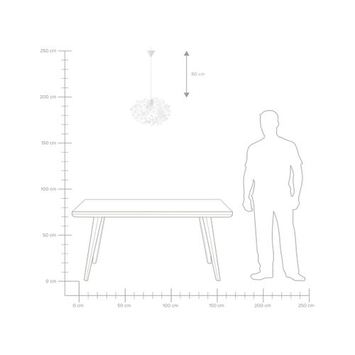 Lampe Suspension Blanc Lamone