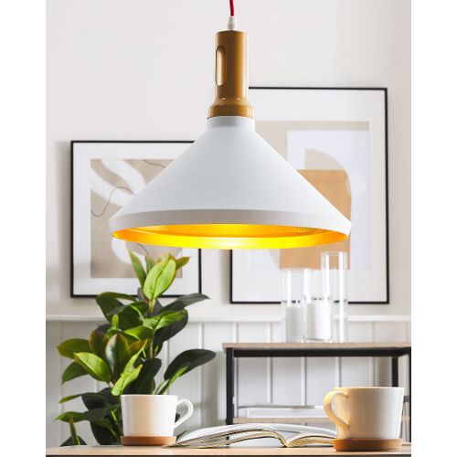 Lampe Suspension Liard Métal Blanc