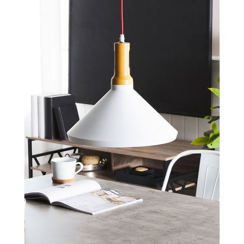 Lampe Suspension Liard Métal Blanc