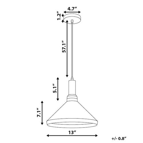 Lampe Suspension Liard Métal Blanc
