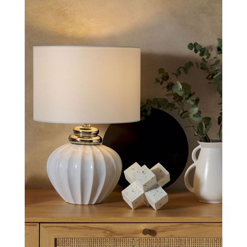 Lampe De Chevet Moderne Blanche Neris