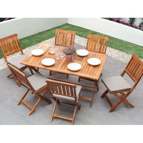 Set De Salle à Manger Bois Solide Bois Foncé Cento