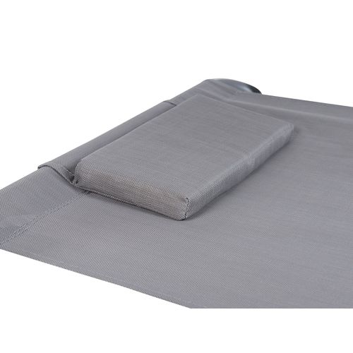 Chaise Longue Métal Gris Terno