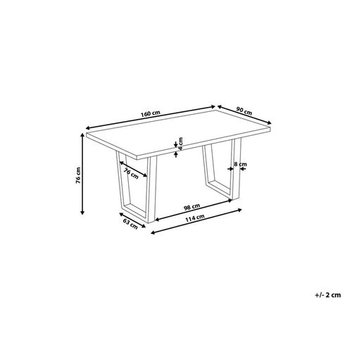 Table De Salle à Manger En Bois Austin